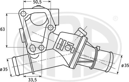 ERA 350260 - Thermostat d'eau cwaw.fr