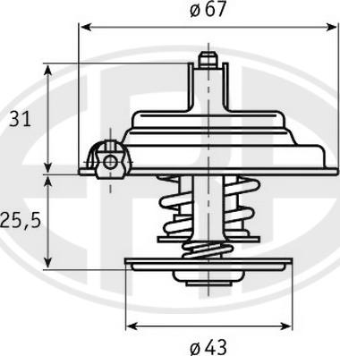 ERA 350279 - Thermostat d'eau cwaw.fr