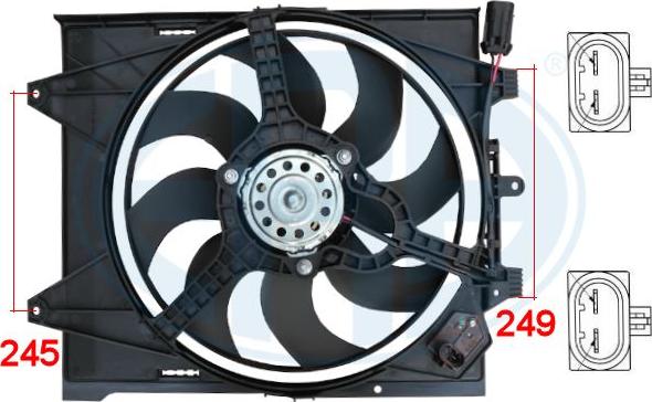 ERA 352068 - Ventilateur, refroidissement du moteur cwaw.fr