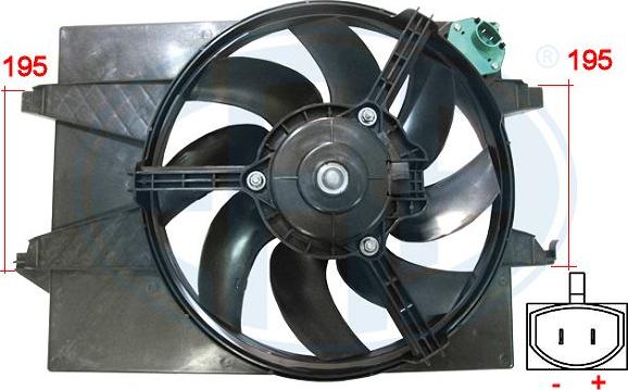 ERA 352020 - Ventilateur, refroidissement du moteur cwaw.fr