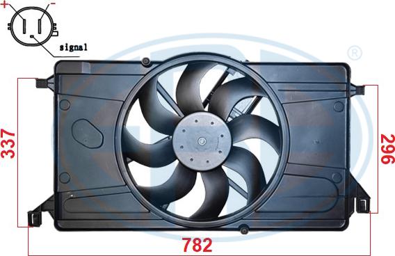 ERA 352140 - Ventilateur, refroidissement du moteur cwaw.fr