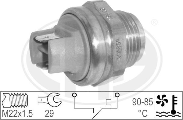 ERA 330563 - Interrupteur de température, ventilateur de radiateur cwaw.fr