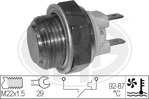 ERA 330166 - Interrupteur de température, ventilateur de radiateur cwaw.fr