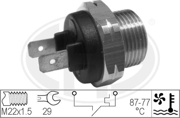 ERA 330167 - Interrupteur de température, ventilateur de radiateur cwaw.fr