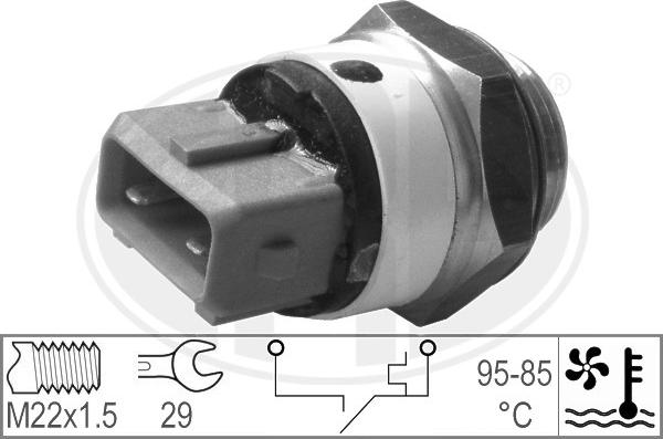 ERA 330180 - Interrupteur de température, ventilateur de radiateur cwaw.fr