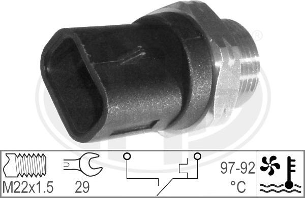 ERA 330179 - Interrupteur de température, ventilateur de radiateur cwaw.fr