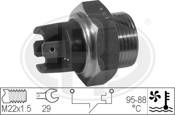 ERA 330172 - Interrupteur de température, ventilateur de radiateur cwaw.fr