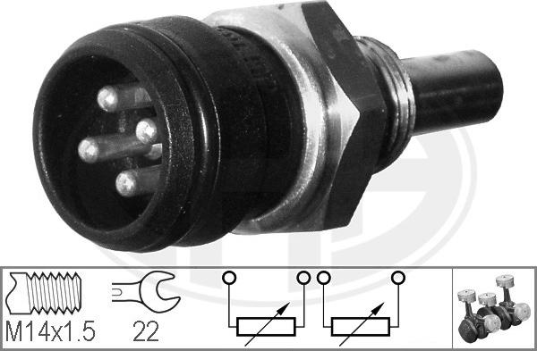 ERA 330334 - Sonde de température, liquide de refroidissement cwaw.fr