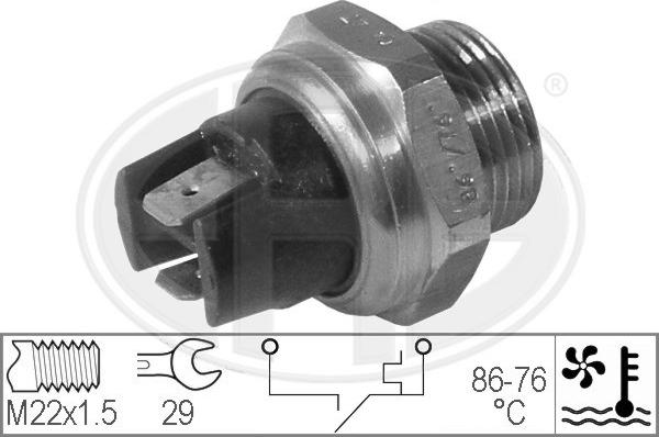 ERA 330292 - Interrupteur de température, ventilateur de radiateur cwaw.fr