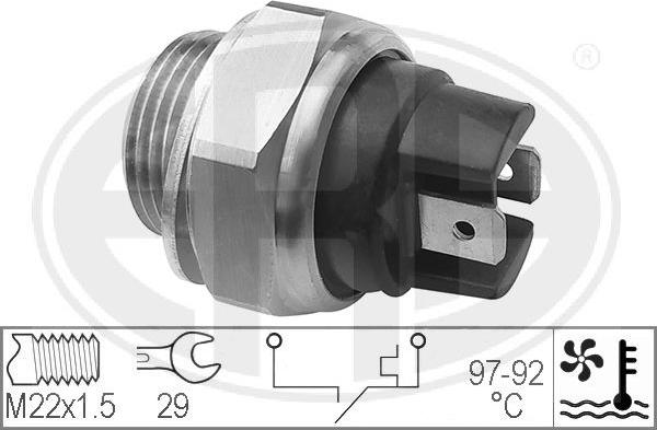 ERA 330269 - Interrupteur de température, ventilateur de radiateur cwaw.fr