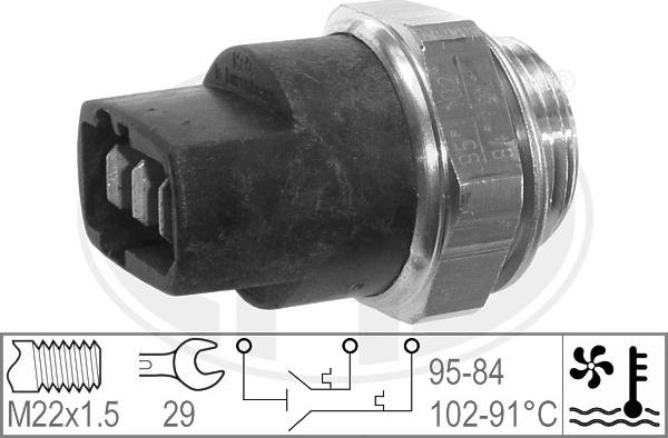 ERA 330268 - Interrupteur de température, ventilateur de radiateur cwaw.fr