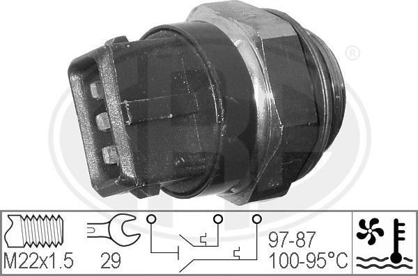 ERA 330271 - Interrupteur de température, ventilateur de radiateur cwaw.fr