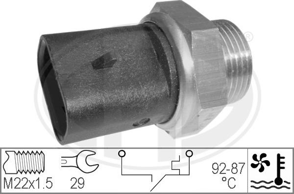 ERA 330273 - Interrupteur de température, ventilateur de radiateur cwaw.fr