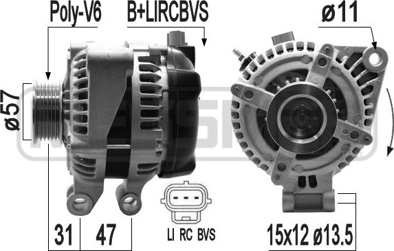 ERA 209403 - Alternateur cwaw.fr