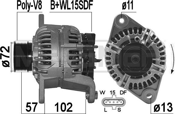 ERA 209489 - Alternateur cwaw.fr