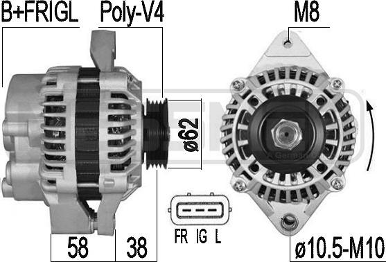 ERA 209540A - Alternateur cwaw.fr