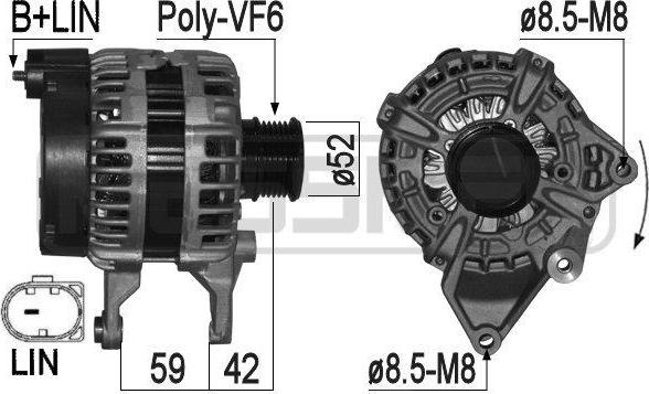 ERA 209563 - Alternateur cwaw.fr