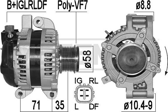 ERA 209517A - Alternateur cwaw.fr