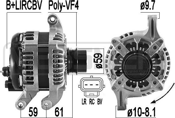 ERA 209587 - Alternateur cwaw.fr