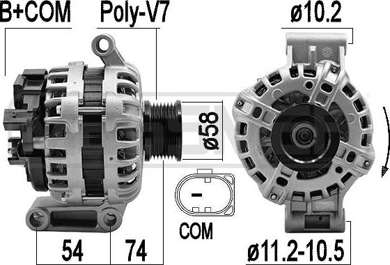 ERA 209603 - Alternateur cwaw.fr