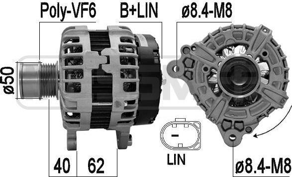 ERA 209614 - Alternateur cwaw.fr