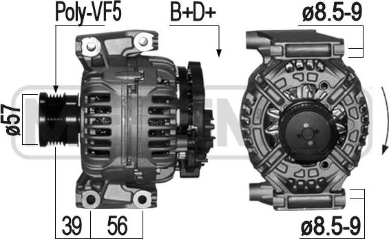 ERA 209058 - Alternateur cwaw.fr