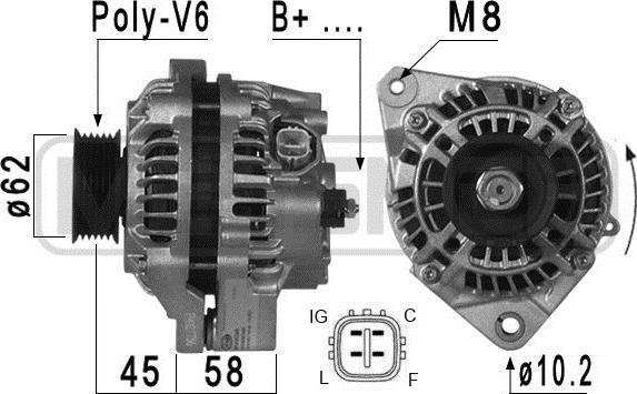 ERA 209008A - Alternateur cwaw.fr