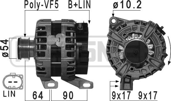 ERA 209032 - Alternateur cwaw.fr