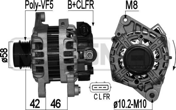 ERA 209029 - Alternateur cwaw.fr