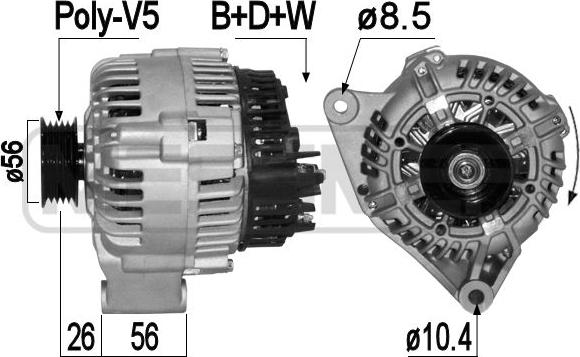 ERA 209159 - Alternateur cwaw.fr