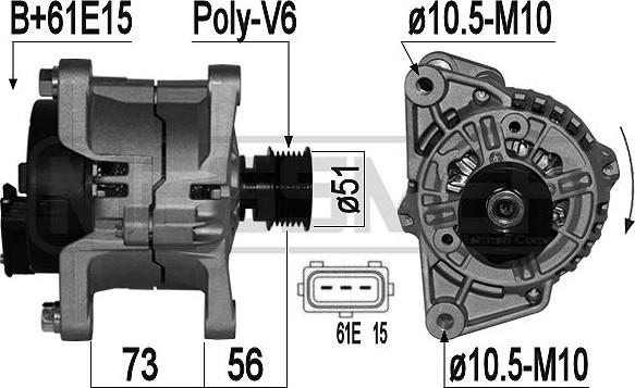 ERA 209161 - Alternateur cwaw.fr