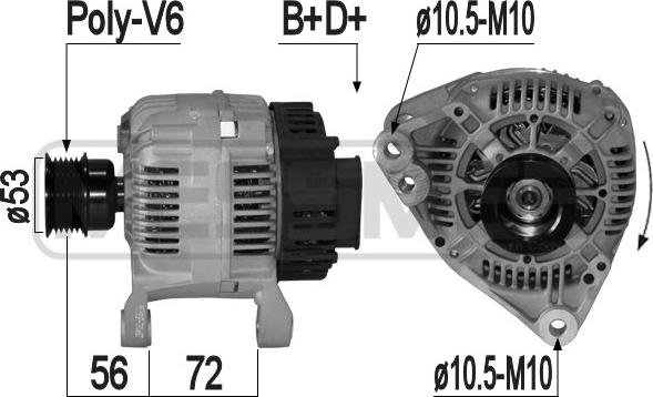 ERA 209162 - Alternateur cwaw.fr