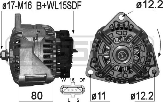 ERA 209309 - Alternateur cwaw.fr