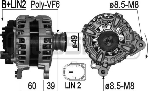 ERA 209260 - Alternateur cwaw.fr