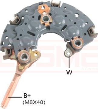 ERA 215980 - Pont de diodes, alternateur cwaw.fr