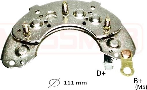 ERA 215435 - Pont de diodes, alternateur cwaw.fr