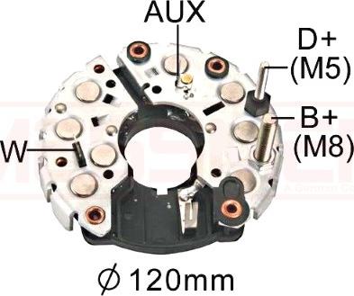 ERA 215340 - Pont de diodes, alternateur cwaw.fr