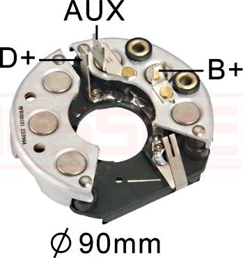 ERA 215317 - Pont de diodes, alternateur cwaw.fr