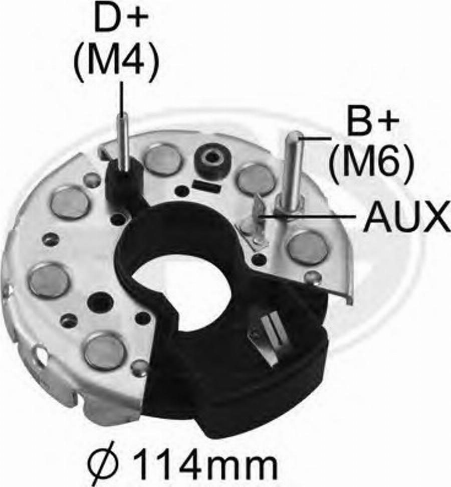 ERA 215327 - Pont de diodes, alternateur cwaw.fr