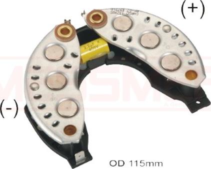 ERA 215750 - Pont de diodes, alternateur cwaw.fr