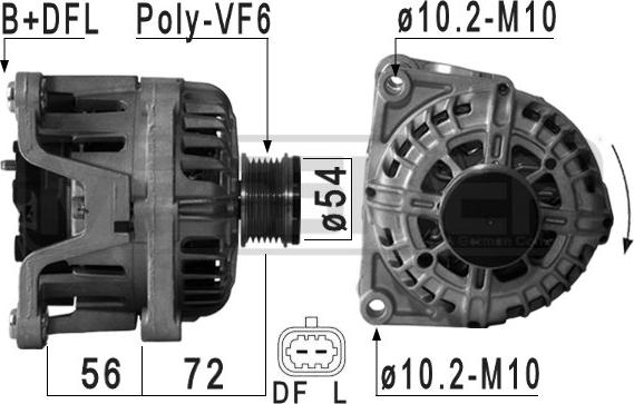 ERA 210943 - Alternateur cwaw.fr