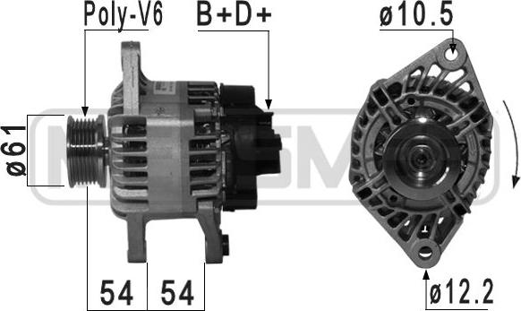 ERA 210947 - Alternateur cwaw.fr