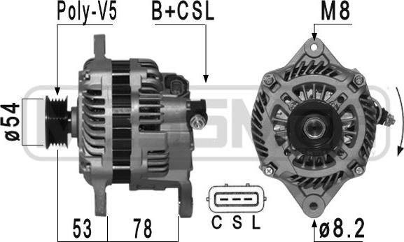 ERA 210955A - Alternateur cwaw.fr