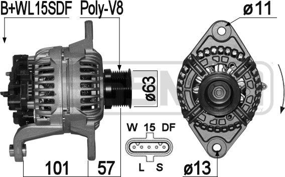 ERA 210966 - Alternateur cwaw.fr