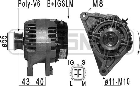 ERA 210980A - Alternateur cwaw.fr