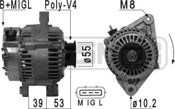 ERA 210932A - Alternateur cwaw.fr