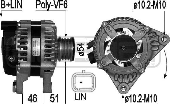 ERA 210973 - Alternateur cwaw.fr