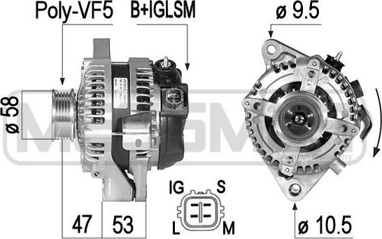 ERA 210493 - Alternateur cwaw.fr