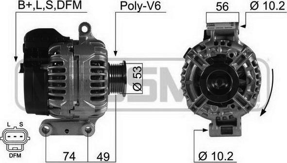 ERA 210445R - Alternateur cwaw.fr