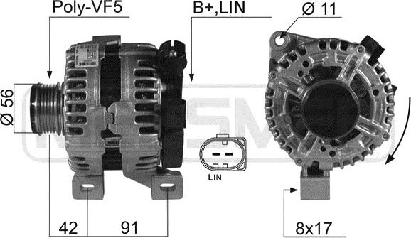 ERA 210440 - Alternateur cwaw.fr